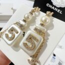 ☑️CHANEL香奈儿双c 香水瓶耳钉耳环