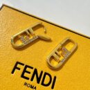 FENDI芬迪F字母耳钉耳环
