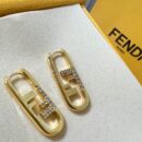 FENDI芬迪F字母耳钉耳环
