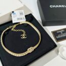 ☑️CHANEL香奈儿双c白皮绳项链颈链