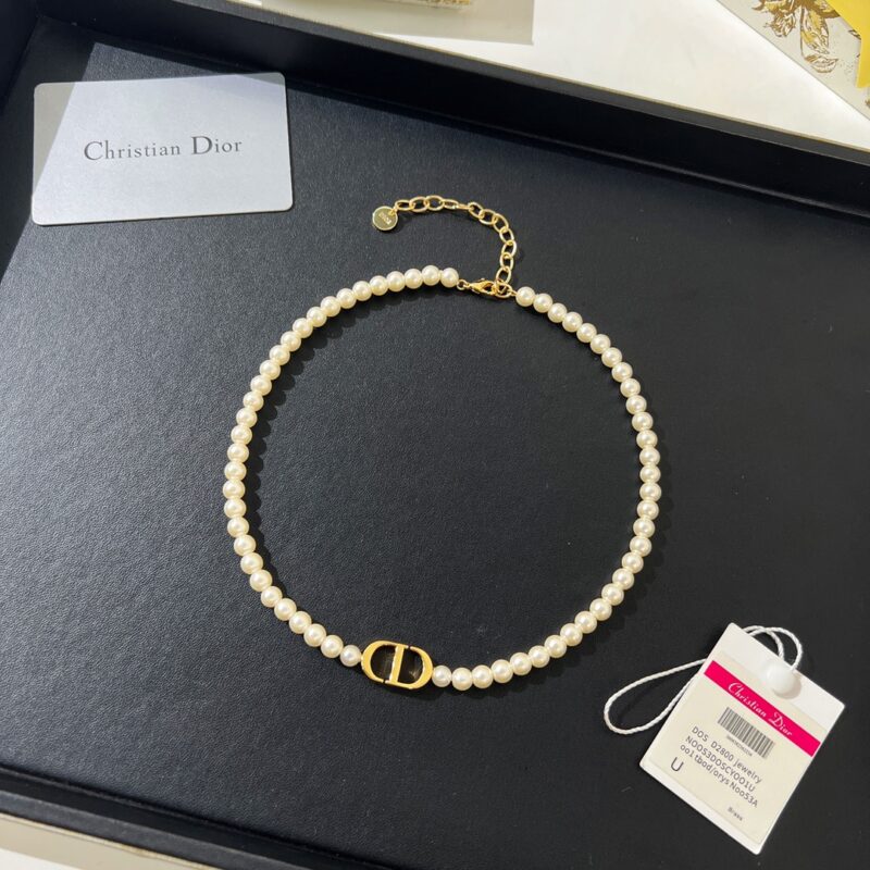 ☑️DIOR迪奥CD珍珠项链 - Image 3
