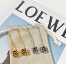 LOEWE罗意威长款月饼耳钉耳环