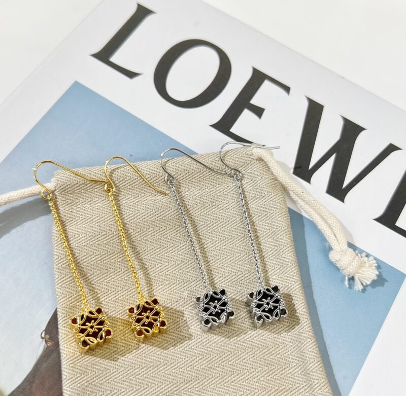 LOEWE罗意威长款月饼耳钉耳环 - Image 6
