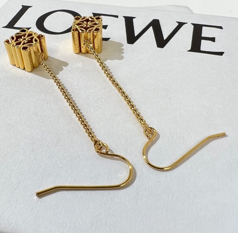 LOEWE罗意威长款月饼耳钉耳环 - Image 12