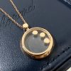 萧邦happy diamonds系列圆形项链