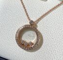 萧邦happy diamonds系列圆形项链