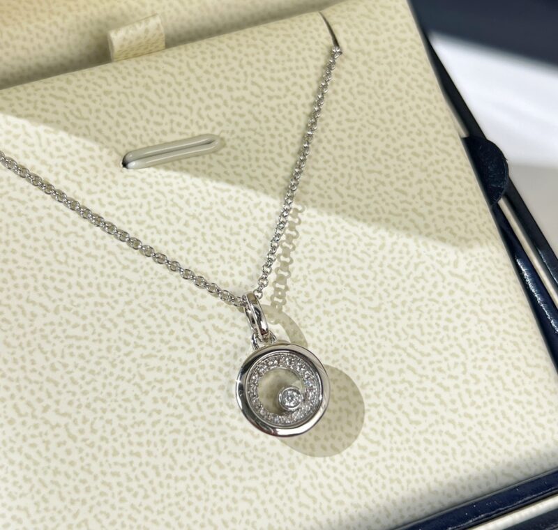 萧邦happy diamonds系列圆形项链 - Image 4
