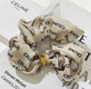 Celine赛琳凯旋门桑蚕丝发绳发带