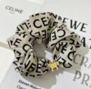Celine赛琳凯旋门桑蚕丝发绳发带
