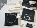 ☑️CHANEL香奈儿双c 黑皮绳项链颈链