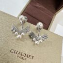 尚美巴黎 CHAUMET珍珠V字耳钉耳环