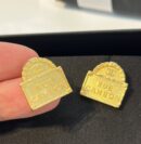 ☑️CHANEL香奈儿双c金色包包👜耳钉耳环