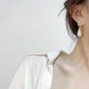 ☑️CHANEL香奈儿双c满钻珍珠耳钉耳环