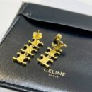 Celine赛琳凯旋门流苏耳钉耳环