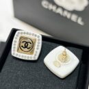 ☑️CHANEL香奈儿双c 方形耳钉耳环