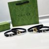 Gucci古驰字母皮手绳手链