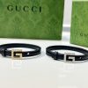 Gucci古驰字母皮手绳手链