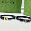 Gucci古驰字母皮手绳手链