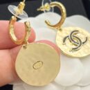 ☑️CHANEL香奈儿双c圆形耳钉耳环