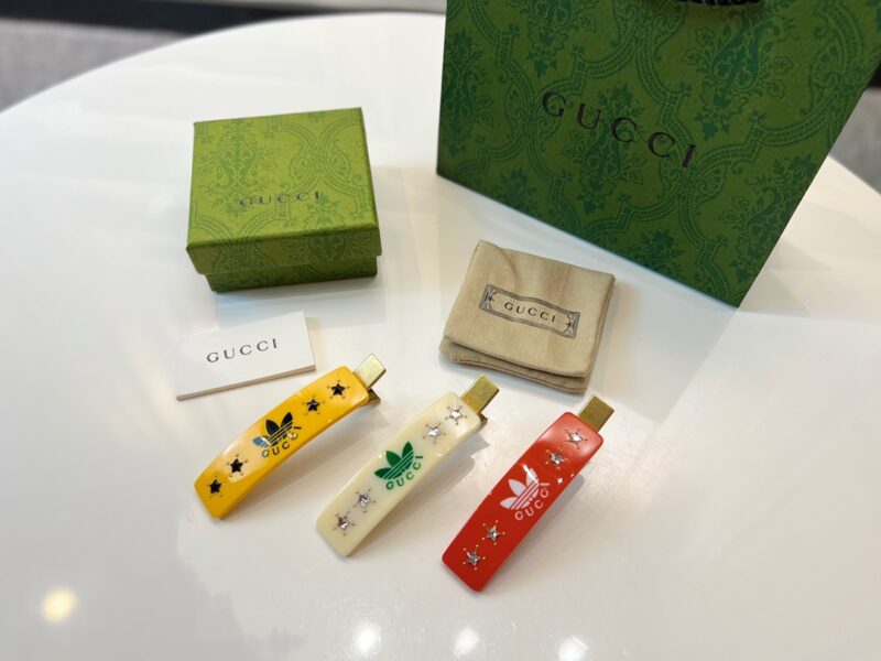 gucci × adidas联名发夹发卡发箍 - Image 5