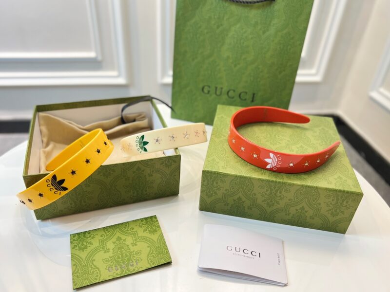 gucci × adidas联名发夹发卡发箍 - Image 5
