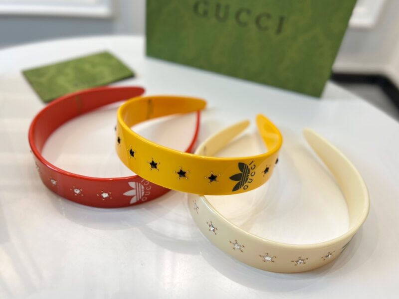 gucci × adidas联名发夹发卡发箍 - Image 7