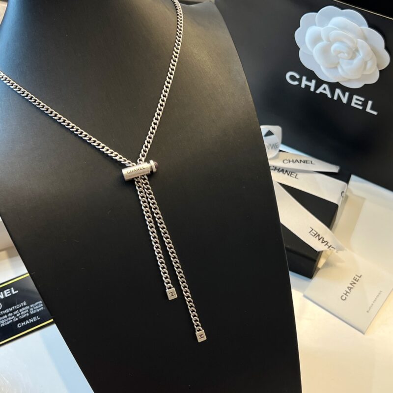 ☑️CHANEL香奈儿字母可抽拉项链 - Image 9