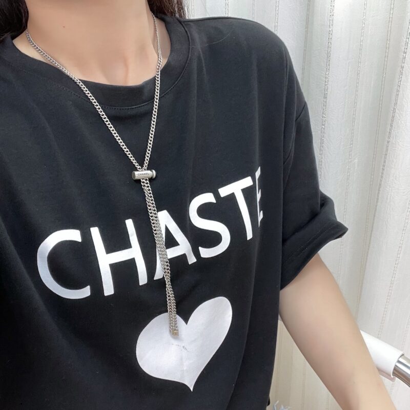 ☑️CHANEL香奈儿字母可抽拉项链 - Image 7