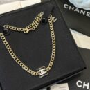 ☑️CHANEL香奈儿双c方形滴油项链