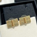 ☑️CHANEL香奈儿方形金色耳钉耳环