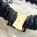 ☑️CHANEL香奈儿双c滴油方形小羊皮发绳 手绳