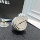 ☑️CHANEL香奈儿c1双c光面银珠耳钉耳环
