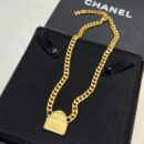 ☑️CHANEL香奈儿双c金色包包购物袋项链