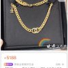 i1658239683_1809_7.jpg ☑️CHANEL香奈儿金色双c满钻项链 手链
