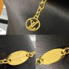 Louis Vuitton 路易威登 lv水晶老花项链 耳钉