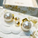 ☑️DIOR迪奥方形星星大小珍珠耳钉耳环