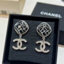 ☑️CHANEL香奈儿c2菱形双c耳钉耳环
