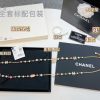 ☑️CHANEL香奈儿双c彩色珍珠项链毛衣链