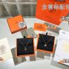 ☑️ 爱马仕HERMES黑色包包项链