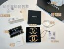 ☑️CHANEL香奈儿双c方钻粉珍珠胸针