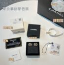 ☑️CHANEL香奈儿双c 黑色耳钉耳环