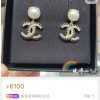 ☑️CHANEL香奈儿c2双c 珍珠黑钻耳钉耳环