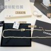 ☑️CHANEL香奈儿双c满钻珍珠毛衣链项链