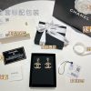 ☑️CHANEL香奈儿双c满钻耳钉耳环