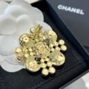☑️CHANEL香奈儿双c珍珠胸针