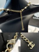 ☑️CHANEL香奈儿双c珍珠coco粉桃心爱心项链颈链