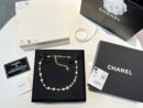 ☑️CHANEL香奈儿双c珍珠coco粉桃心爱心项链颈链