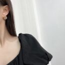 ☑️DIOR迪奥镂空珍珠耳钉耳环
