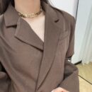 ☑️DIOR迪奥满钻CD项链