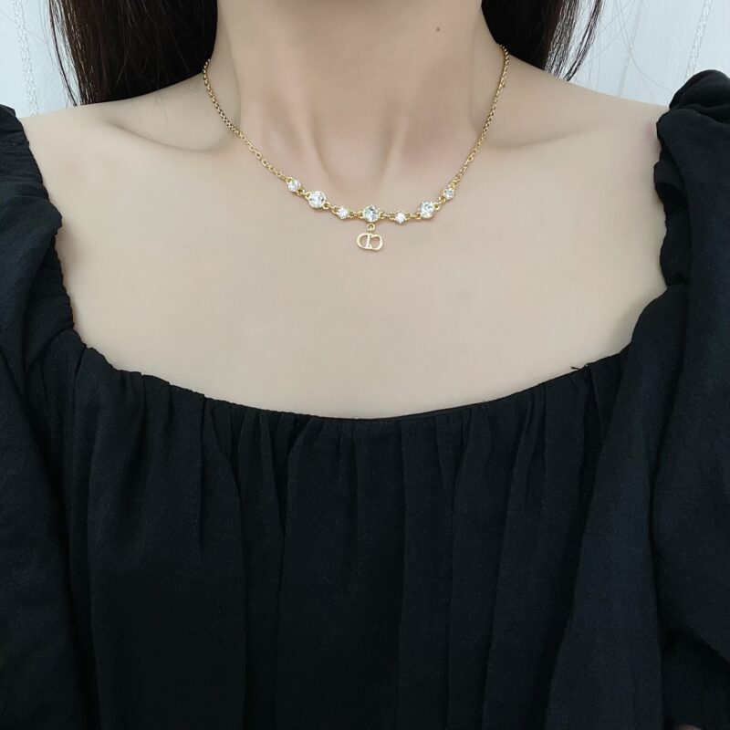 ☑️DIOR迪奥CD钻石手链项链 - Image 6